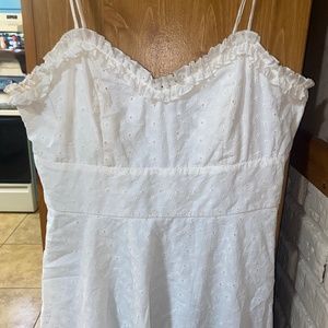 White dress